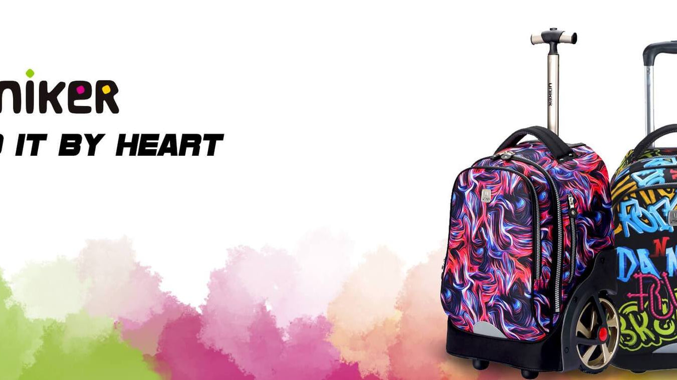 TRY EXPERIENCING WITH UNIKER TROLLEY BACKPACK