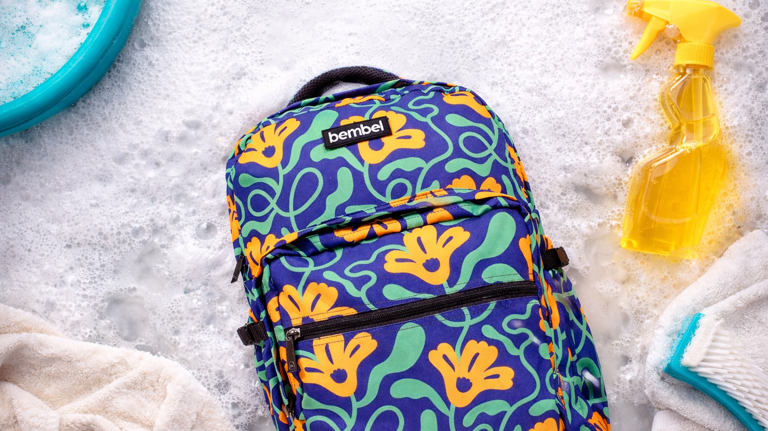 How To Wash School Bag at Home