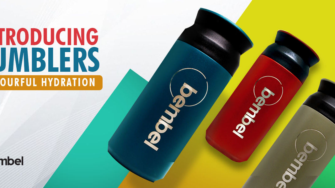COLORFUL HYDRATION WITH BEMBEL TUMBLER