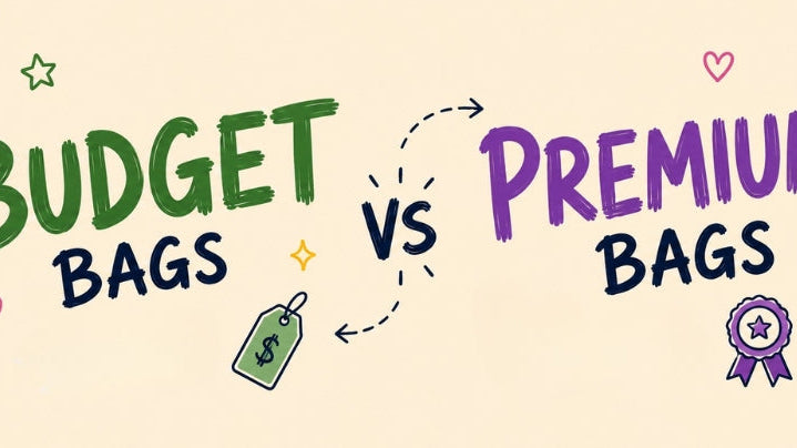 Budget bags vs Premium bags