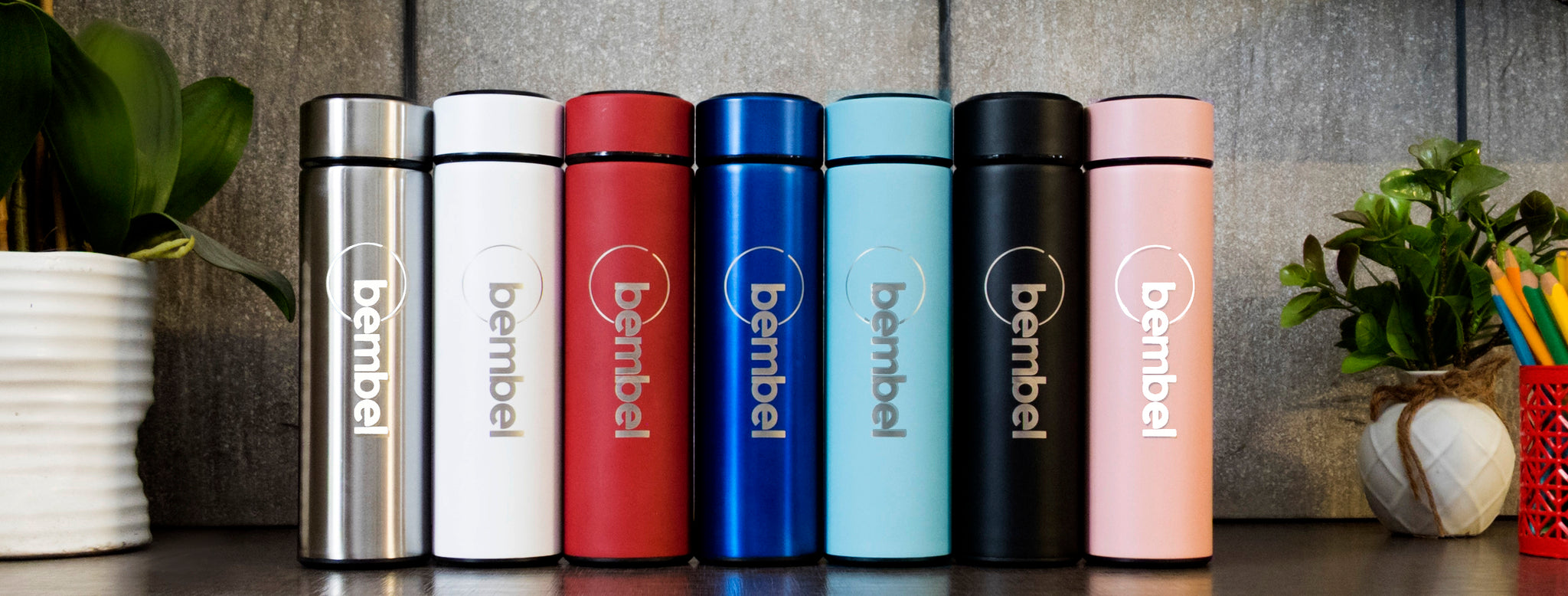 STAY HYDRATED ON THE GO WITH BEMBEL SMART BOTTLE