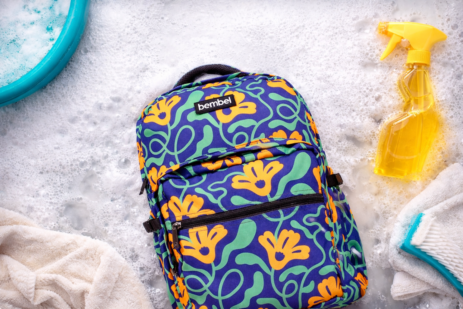 How To Wash School Bag at Home​