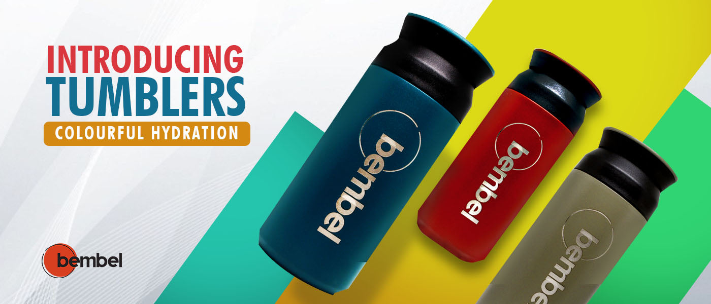 COLORFUL HYDRATION WITH BEMBEL TUMBLER