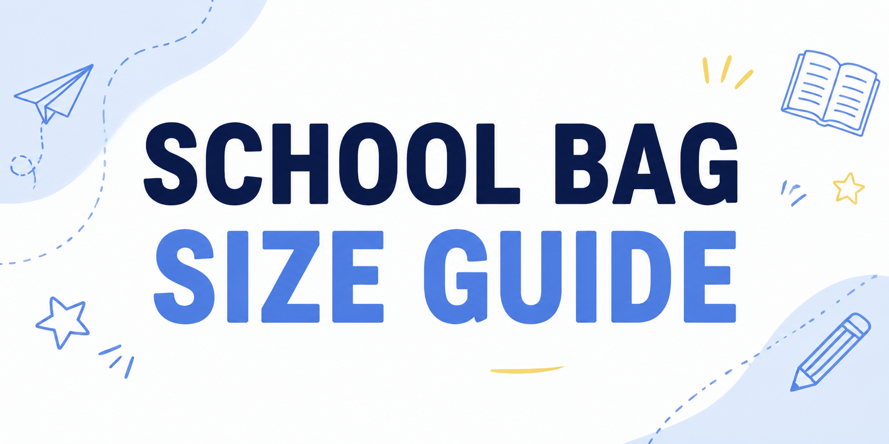 school bag size guide