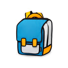 2d school kids bag blue
