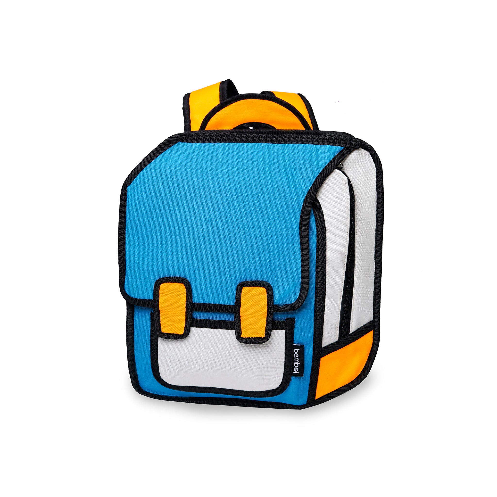 2d school kids bag blue