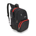 18" Backpack - Black & Red