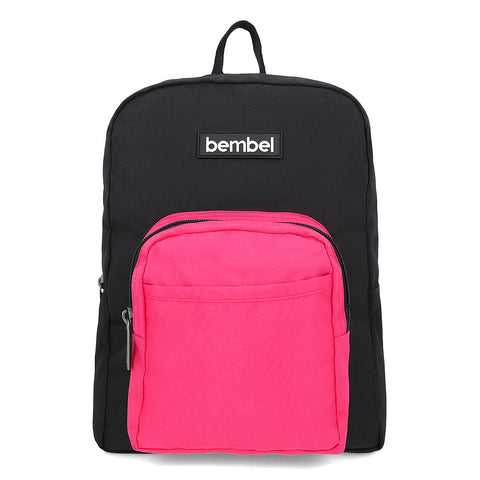 13" Mini Bag - Black & Pink