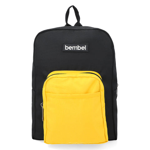 13" Mini Bag - Black & Yellow