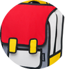 Fun 2D School Kids Backpack - Red